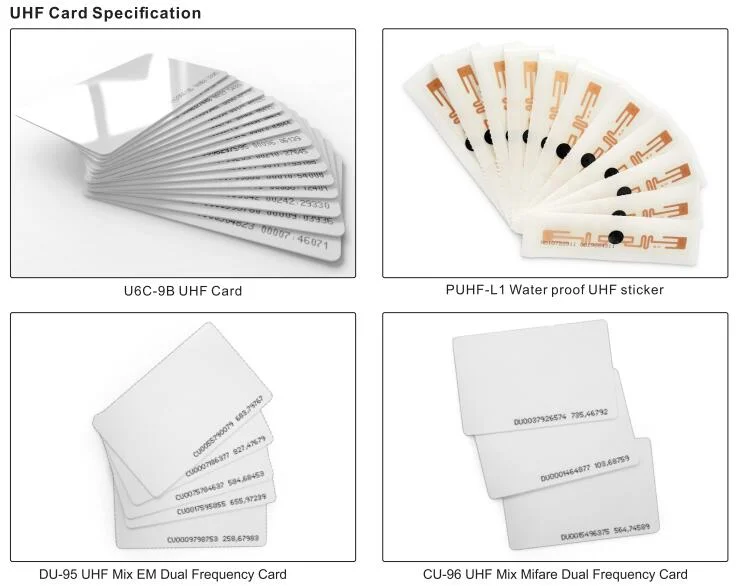 ค่ารังสีต่ํา UHF ระยะยาว 15m ระยะตรวจจับสําหรับการจัดการที่จอดรถ 4