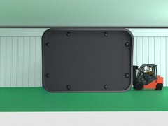 24.150 GHZ เครื่องตรวจจับประตูอุตสาหกรรม / เครื่องตรวจจับการเคลื่อนไหวของไมโครเวฟ