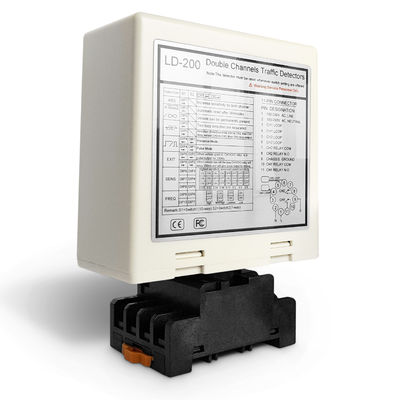เครื่องตรวจจับวงจรช่องสองสีขาว 10MS - 90MS เครื่องตรวจจับวงจรแบบส่งเสริม