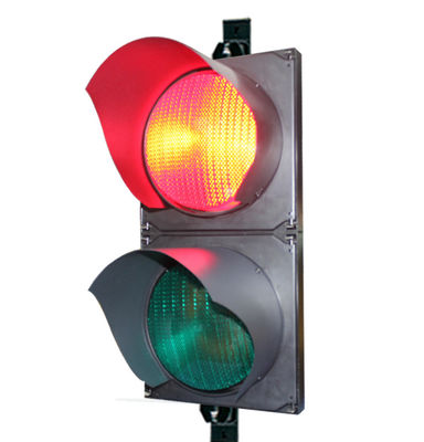JD312HF-C LED 2 สัญญาณการจราจรเบาสําหรับคนเดินที่ใช้พลังงานต่ํา